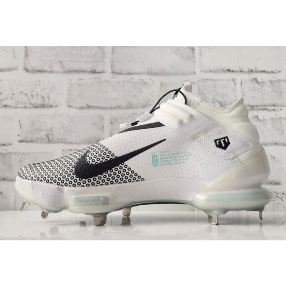New Sz 13 Nike Force Zoom Trout 7 White Dynamic Turquoise Baseball CI3134-102 main image 6